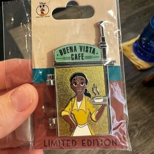 Disney Tiana Buena Vista Cafe Limited Edition Pin